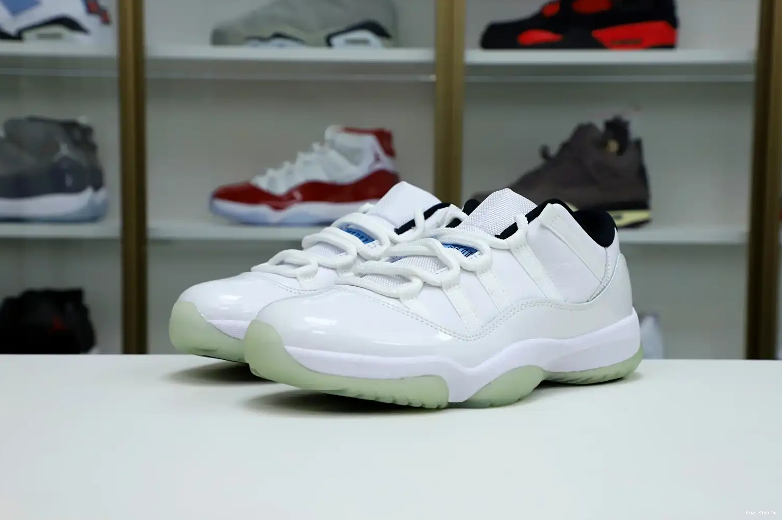 RETRO JORDAN BLUE 11 AIR Kimikick LOW LEGEND 0808